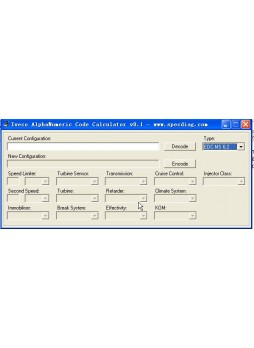  Iveco ALPHANUMERIC CODE CALCULATOR v0.1 UNLOCK 
